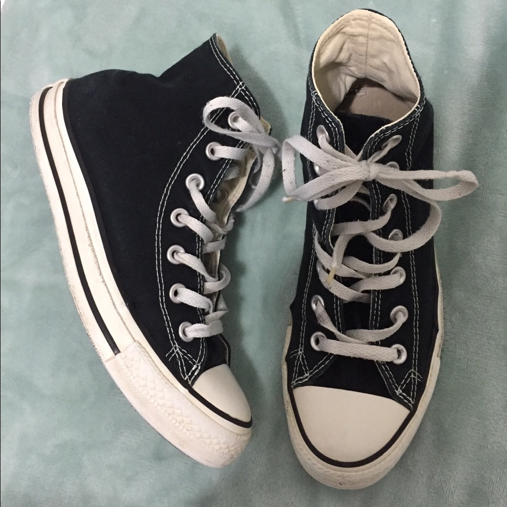 Black High-Top Converse